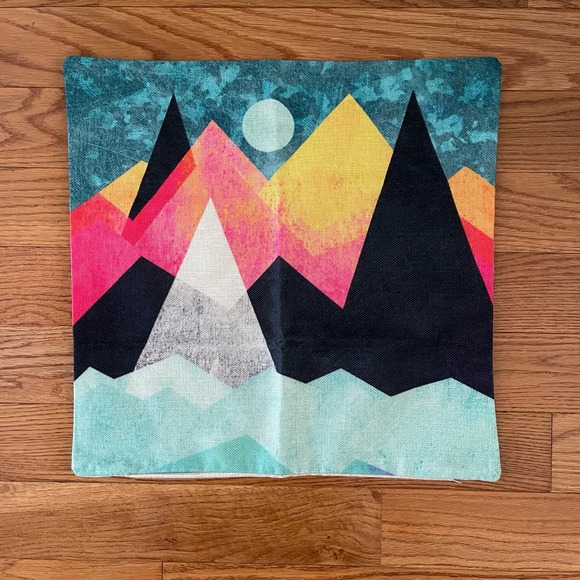 Elisabeth Fredriksson Two (2) Multicolor Pillow Covers Square (17.5”x17”) - Picture 2 of 7